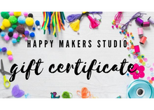 HAPPY MAKERS STUDIO GIFT VOUCHER